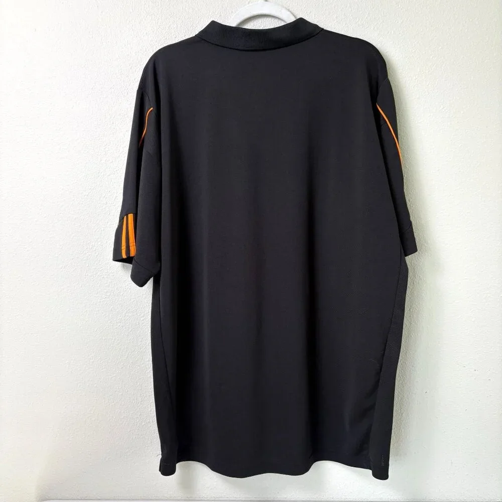 Adidas‎ University of Tennessee Polo Shirts Mens XL White Black Logo Volunteers